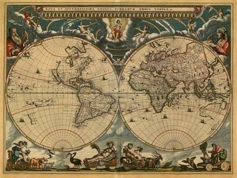 Karte Der Alten Welt World Map Mural Old Maps Antique Maps