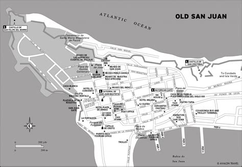 Map Of Old San Juan Tour Old San Juan