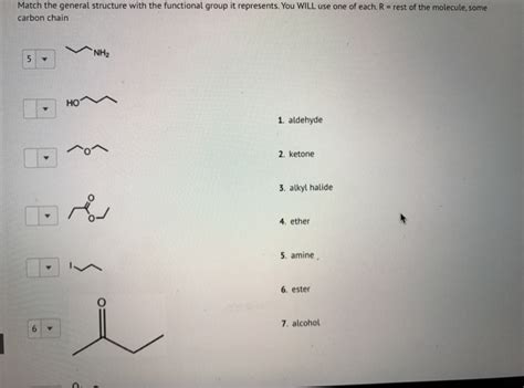 Solved Choose The Correct Molecular Formula For The Molecule