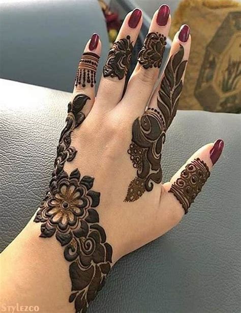 Pretty And Unique Mehndi Art And Design For Stylish Girls Stylezco