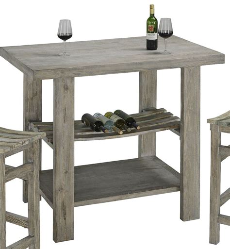 Hubby put them together fairly fast. Cabernet Grey Bar Table, A196-52, Progressive
