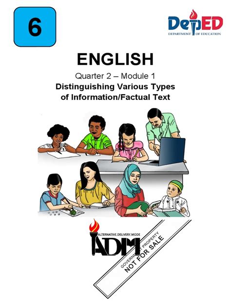English Distinguishing Various Types Of Informationfactual Text Pdf
