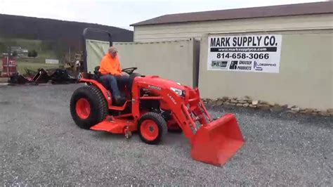 2016 Kubota B3350 Compact Tractor Loader Belly Mower Like New For Sale