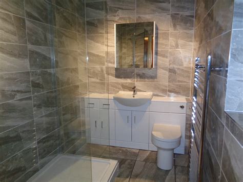 Bathroom tile sizes vary from tiny mosaic tiles to gigantic tiles which can reach meters in length. Modern Walk In Shower Room Renovation From Old Bathroom