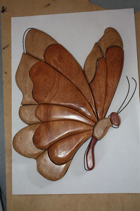 Intarsia Butterfly 2 Intarsia Wood Patterns Intarsia