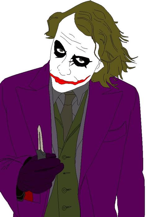 The Joker With Knife By Nordicfrost On Newgrounds