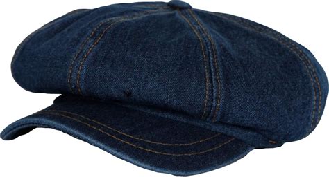 Withmoons Denim Cotton Newsboy Hat Baker Boy Beret Flat Cap Kr3613
