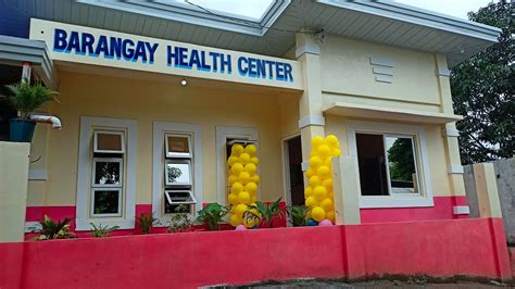 San Vicente West May Bagong Tatlong Palapag Na Barangay Hall At Health
