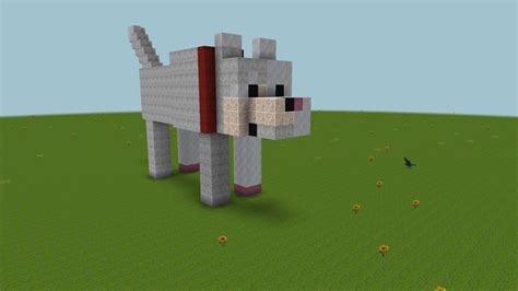 Grey Square Doggo In Realmcraft With Skins Exported To Minecraft