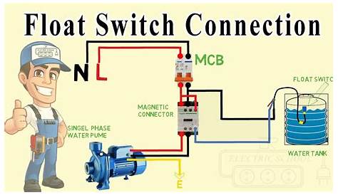 float switch schematic diagram