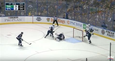 Watch Kevin Shattenkirk Saves Blues In Ot With Incredible Play