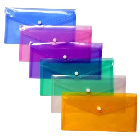 2020 A6 Clear Document Bag Paper File Folder Portable Stationery School