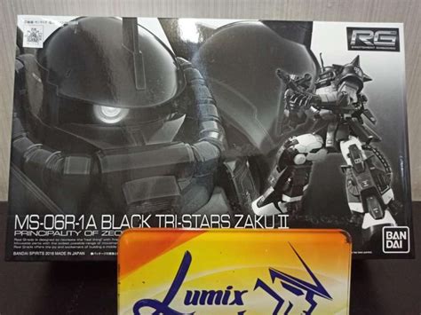Jual P Bandai Rg 1144 Black Tri Stars Zaku Ii Gundam Star Di Seller