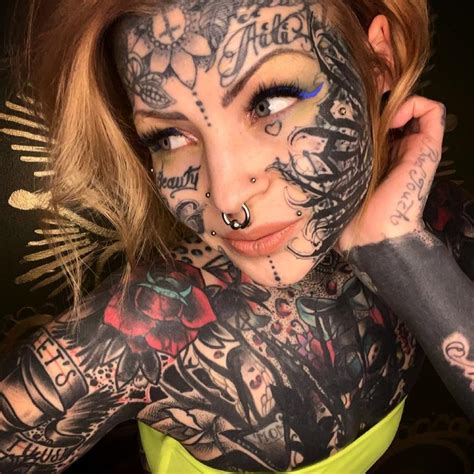 Tattoo Artist Aleksandra Jasmin Mums Body Covered In Ink Photos Nt News