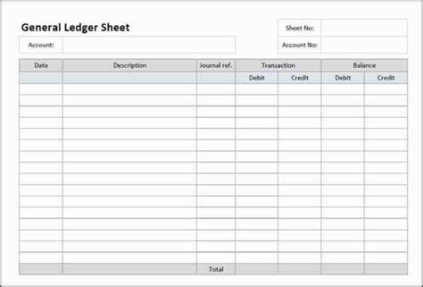 4 Ledger Statement Formats In Excel Word Excel Formats