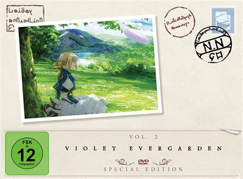 Dvd Violet Evergarden 2 Limited Edt Comic Combo Leipzig