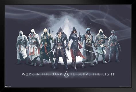 Assassins Creed Work In The Dark To Serve The Light Character Lineup