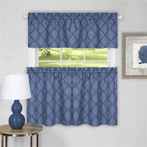 Traditional Elegance Viola Window Curtain Tier Pair And Valance Set