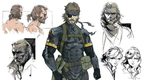Metal Gear Solid V Art Gallery Metal Gear Solid Gear Art Character Art