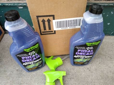 0.7 fl oz (pack of 2) 4.3 out of 5 stars 2,192. Final Detail Instant Spray Wax With Duponttm ZONYL BRAND ...