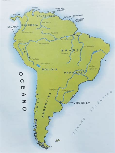 Adepto Cortar A Tajos Combustible Rios Del Continente Americano Mapa