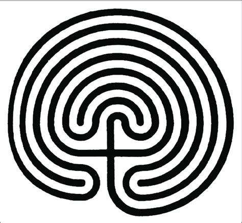 The Most Famous Labyrinth Is The 11 Circuit Labyrinth Of The Chartres