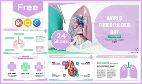 Plantilla Del D A Mundial De La Tuberculosis Plantillas Para Powerpoint Y Google Slides