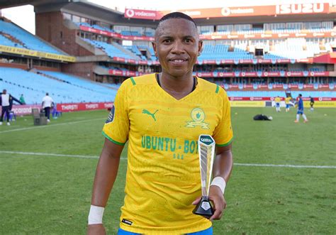 Jali Wins Player Of The Month For December Mamelodi Sundowns