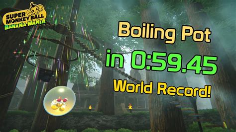 The First World To Be Completed In Under A Minute In Super Monkey Ball