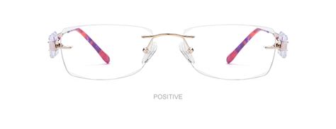 borregls wire titanium rimless glasses women ultralight luxury diamond cut optical prescription