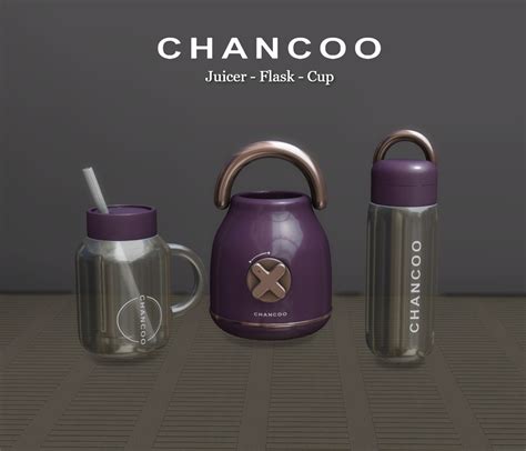 Juicer Flask And Cup From Leo 4 Sims • Sims 4 Downloads