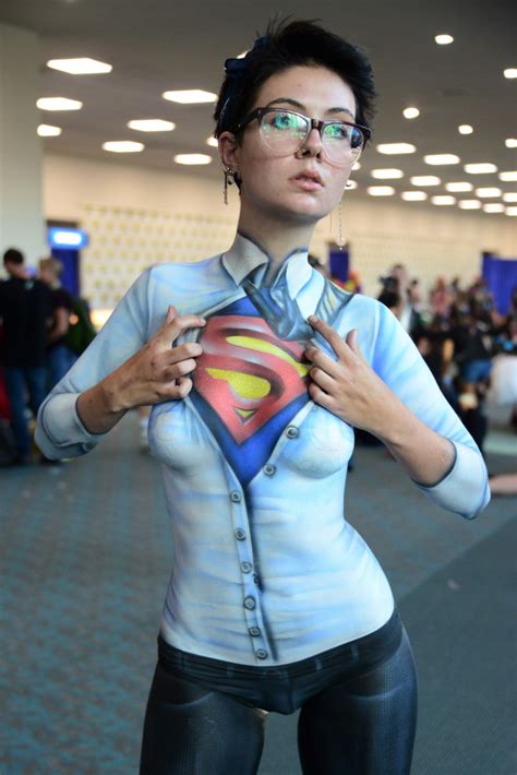 Clark Kent Superman Body Paint Costume Rotten Tomatoes