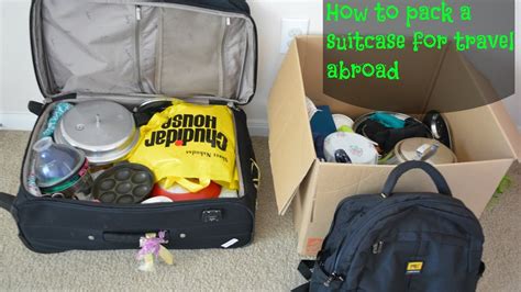 How To Pack A Suitcase While Travelling From India To Abroad Youtube