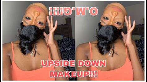 Upside Down Head Halloween Makeup Youtube