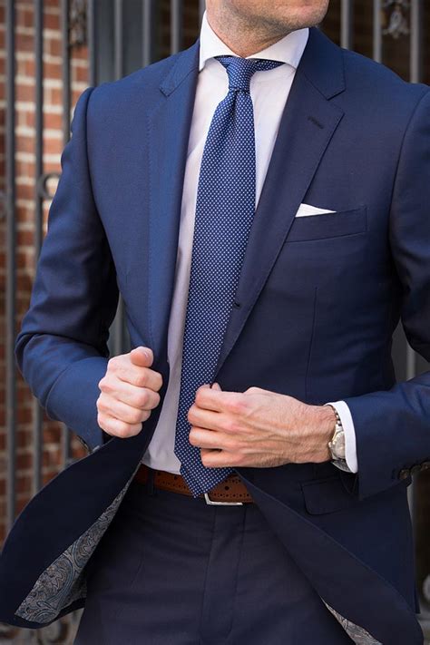 13 Different Ties To Wear With A Blue Suit He Spoke Style