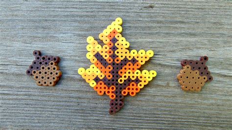 10 Easy Fall And Thanksgiving Perler Bead Patterns Krysanthe