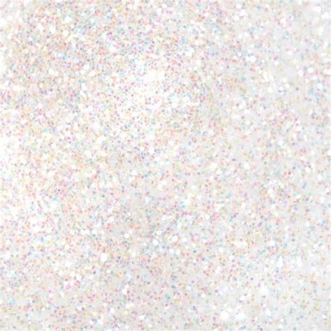 Holo White Glitter Cosmetic Grade Glitter Solvent Resistant