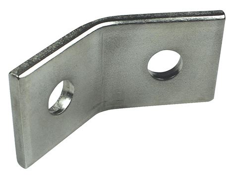 Calbrite Two Hole Angle Bracket 316 Stainless Steel Polished Brite