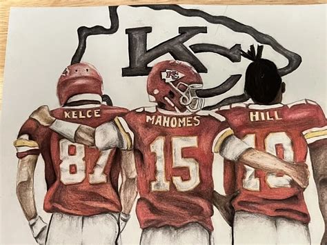 Patrick Mahomes Tyreek Hill Travis Kelce Poster Art Oggsync Hot Sex Picture