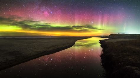 1920x1080 Northern Lights Over Denmark 1080p Laptop Full