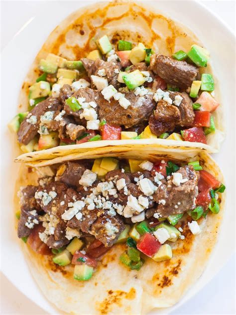 Blue Cheese Steak Tacos Recipe Tatyanas Everyday Food