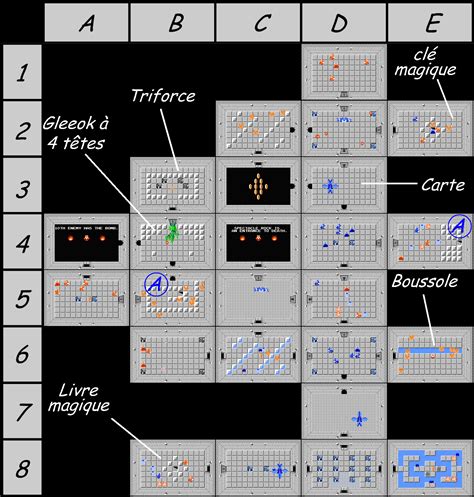 Legend Of Zelda Level 8 Map Maping Resources