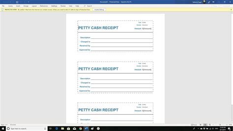 17 Best Free Receipt Templates For Microsoft Word