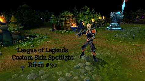 League Of Legends Custom Skin Spotlight Riven Project Riven Youtube