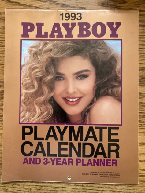 Playboy Playmate Calendar 1993 Anna Nicole Smith Corina Harney Leardini