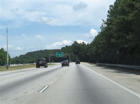 Georgia Interstate 675 Northbound Cross Country Roads