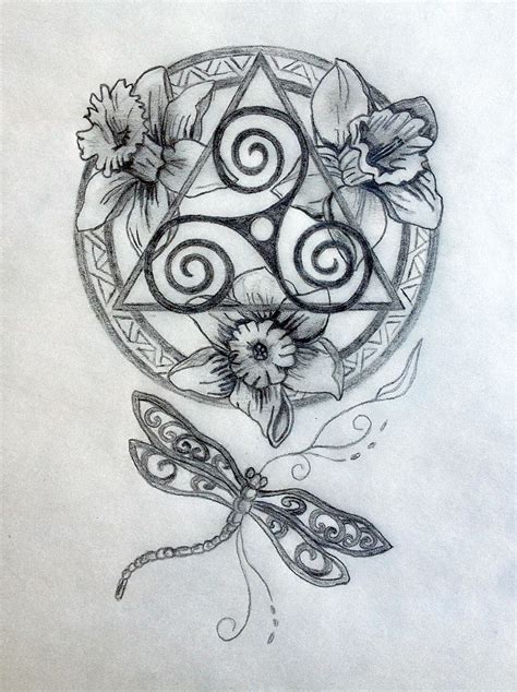 Celtic Mandala Tattoo Design Tania Marie