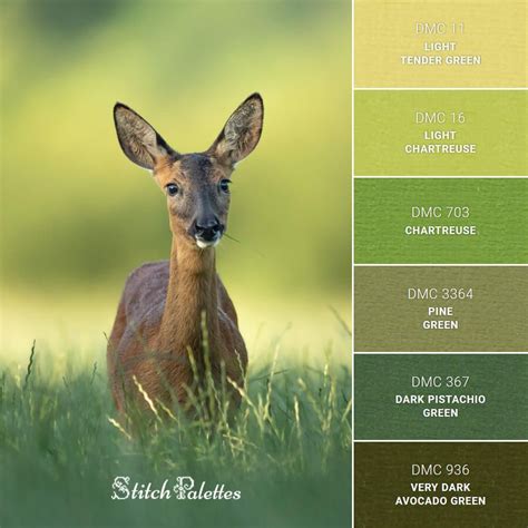 Oh My Deer Color Schemes Colour Palettes Color Palette Design Green