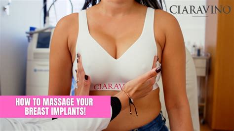 How To Massage Your Breasts After Implants Breast Aug Journey