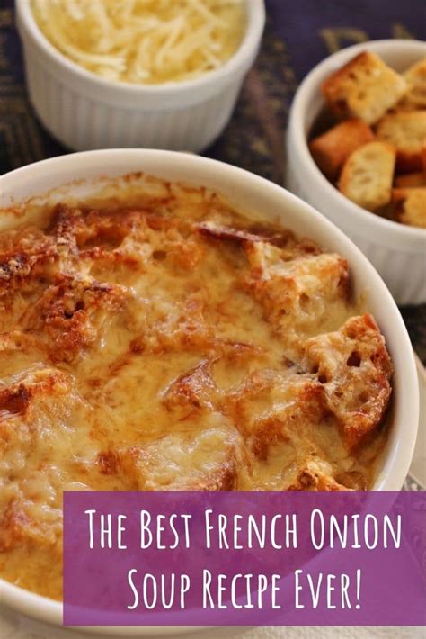 Soupe à Loignon Gratinée Parisian French Onion Soup Mission Food